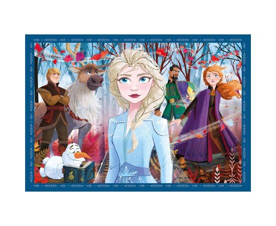 Пазл Clementoni 4 в 1 Frozen, 12,16,20 та 24 елементи (21518), зображення 2