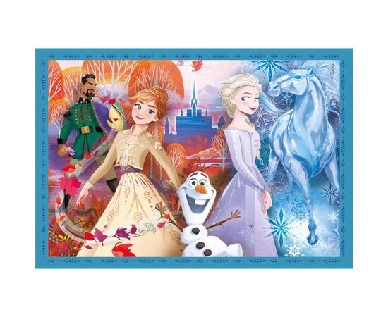 Пазл Clementoni 4 в 1 Frozen, 12,16,20 та 24 елементи (21518), зображення 4