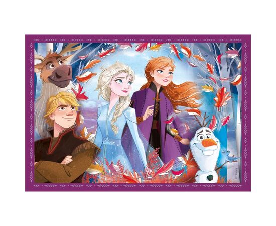 Пазл Clementoni 4 в 1 Frozen, 12,16,20 та 24 елементи (21518), зображення 5