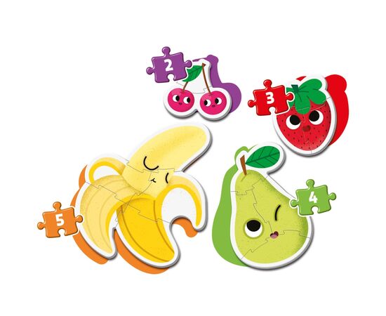 Пазл Clementoni 4 в 1 Fruits, серія My First Puzzles (20815), зображення 2