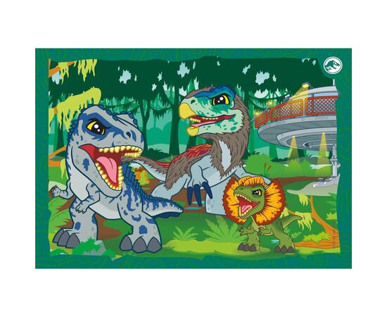 Пазл Clementoni 4 в 1 Jurassic World, 12,16,20 та 24 елементи (21521), зображення 4