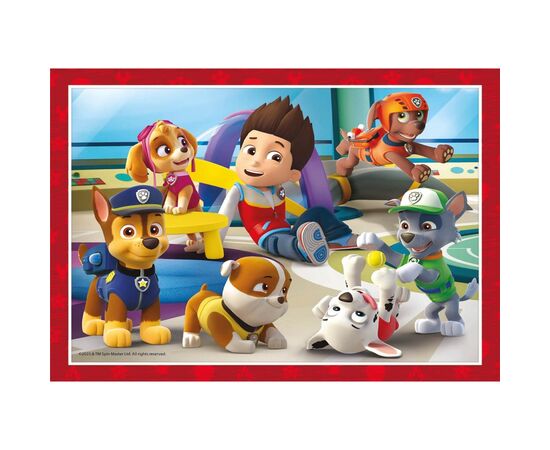 Пазл Clementoni 4 в 1 Paw Patrol, 12,16,20 и 24 элемента (21513.00), изображение 4