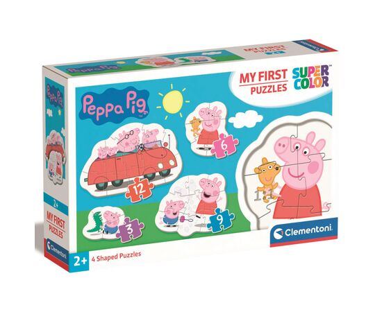 Пазл Clementoni 4 в 1 Peppa Pig, серия My First Puzzles (20829)
