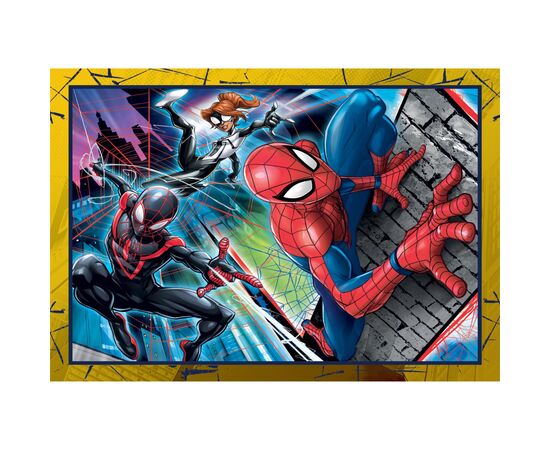 Пазл Clementoni 4 в 1 Spider-Man, 12,16,20 и 24 элемента (21515), изображение 2