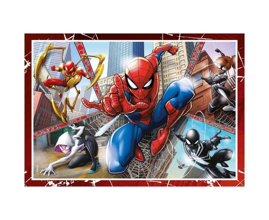 Пазл Clementoni 4 в 1 Spider-Man, 12,16,20 и 24 элемента (21515), изображение 3