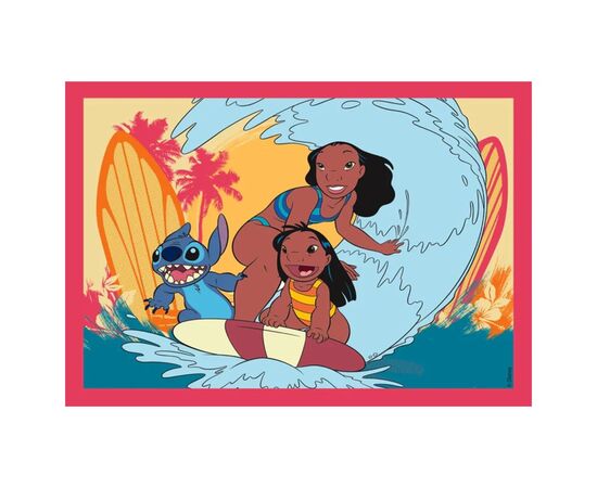 Пазл Clementoni 4 в 1 Stitch, 12,16,20 и 24 элемента (21745), изображение 3