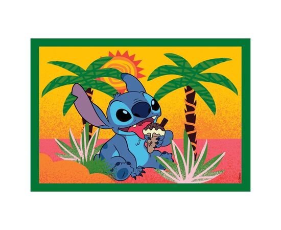 Пазл Clementoni 4 в 1 Stitch, 12,16,20 и 24 элемента (21745), изображение 4