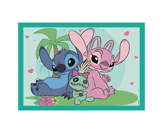 Пазл Clementoni 4 в 1 Stitch, 12,16,20 и 24 элемента (21745), изображение 5