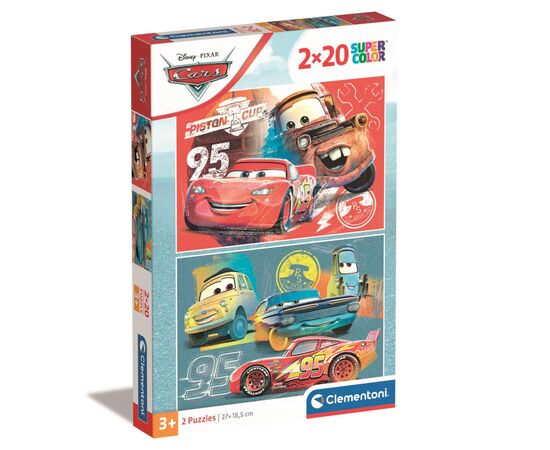 Пазл Clementoni Cars, 2 шт по 20 елементів (24808)