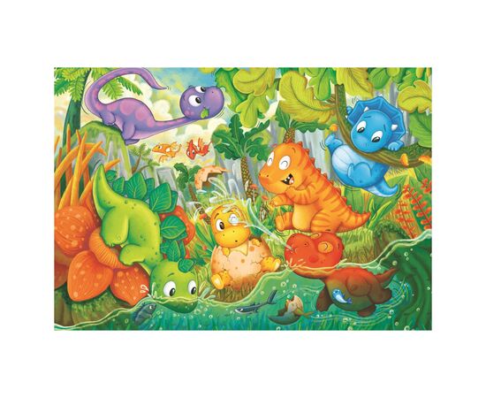 Пазл Clementoni Dinos Happy Oasis, серия «MAXI», 24 элемента (28524), изображение 2