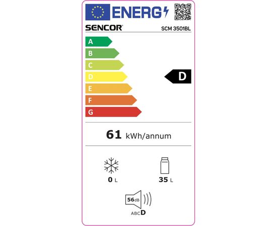 Автохолодильник Sencor SCM3501BL, изображение 4