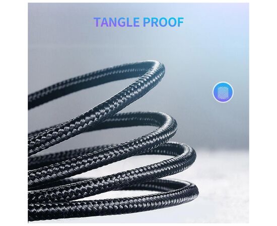 Дата кабель USB-C to USB-C 0.5m 3A 60W US261 black/gray Ugreen (50149), изображение 7