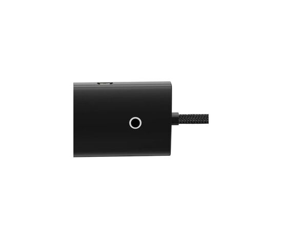 Концентратор Baseus USB-C to 4xUSB 3.0 1.0m black (WKQX030401), изображение 3