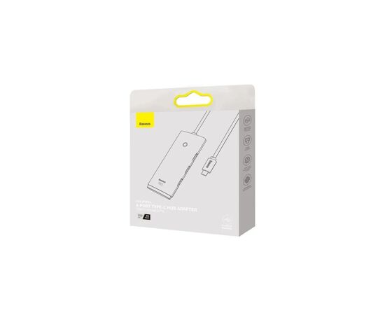 Концентратор Baseus USB-C to 4xUSB 3.0 1.0m black (WKQX030401), изображение 5