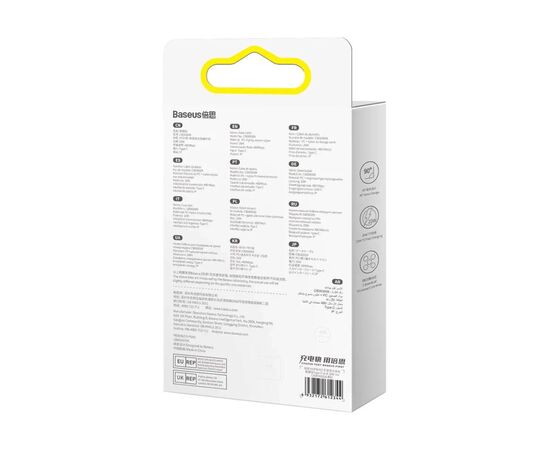 Дата кабель USB-C to Lightning 2.0m 20W black/red Baseus (CAVP000320), изображение 6