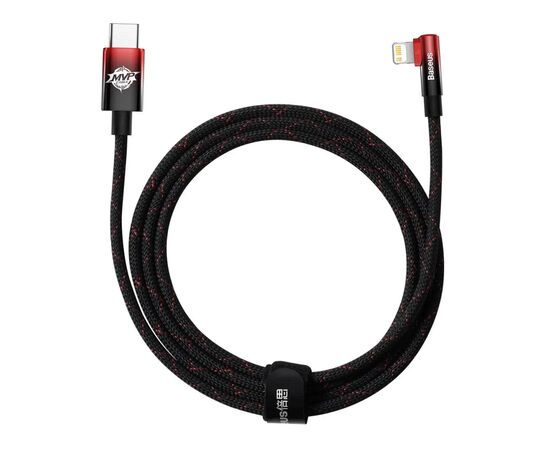 Дата кабель USB-C to Lightning 2.0m 20W black/red Baseus (CAVP000320)
