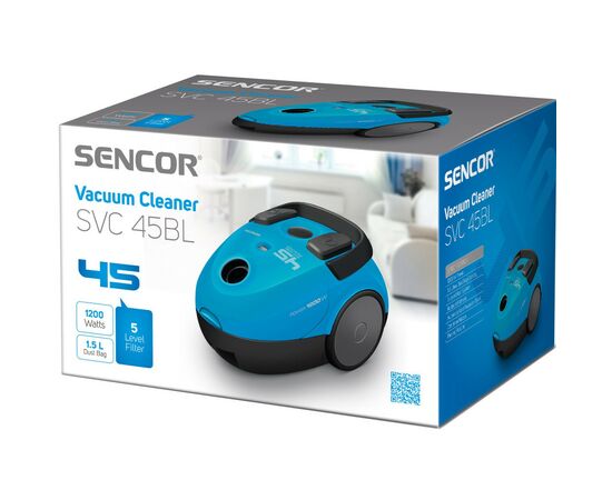 Пылесос Sencor SVC45BL, изображение 12