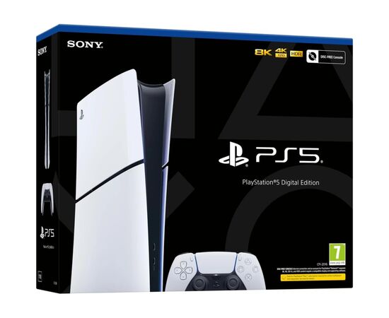 Игровая консоль Sony Playstation PlayStation 5 Digital Edition 825GB (без DVD) (9711094 / 1000049750), изображение 5