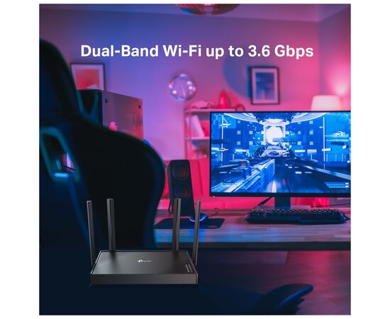 Маршрутизатор TP-Link Archer BE220 (ARCHER-BE220), зображення 6