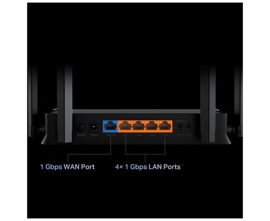 Маршрутизатор TP-Link Archer BE220 (ARCHER-BE220), зображення 7