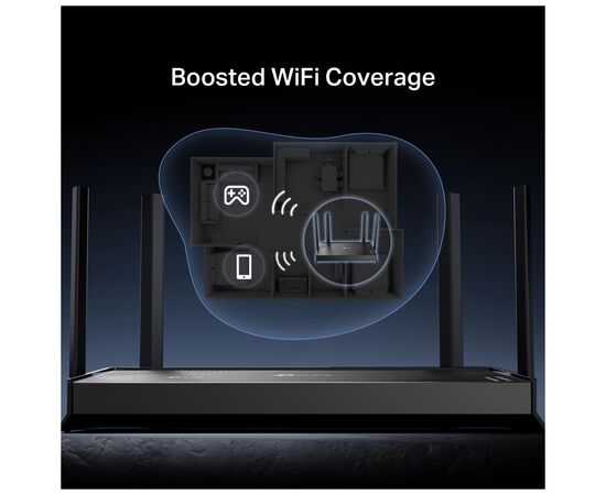 Маршрутизатор TP-Link Archer BE220 (ARCHER-BE220), зображення 8
