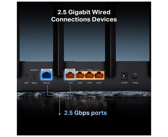 Маршрутизатор TP-Link Archer BE400 (ARCHER-BE400), зображення 7