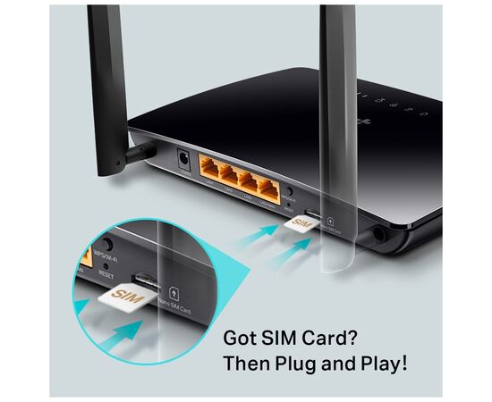 Маршрутизатор TP-Link Archer MR202 (ARCHER-MR202), зображення 5