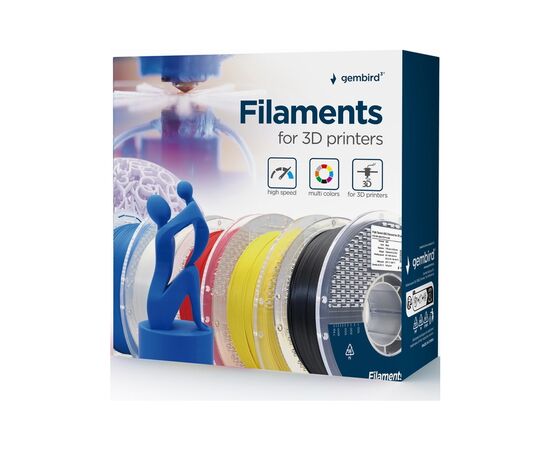 Пластик для 3D-принтера Gembird TPU Silk, 1.75 мм, copper (3DP-STPU1.75-01-CO), зображення 2
