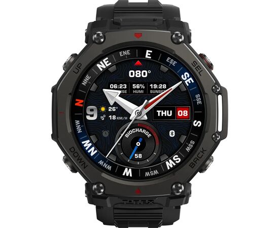 Смарт-годинник Amazfit T-Rex 3 Pro 48mm W2444OV1N Tactical Black (1170956), зображення 2