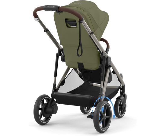 Коляска Cybex eGazelle S TPE Moss Green khaki (525000169), изображение 3