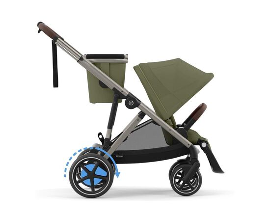 Коляска Cybex eGazelle S TPE Moss Green khaki (525000169), изображение 7