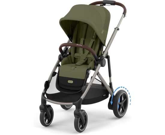 Коляска Cybex eGazelle S TPE Moss Green khaki (525000169)