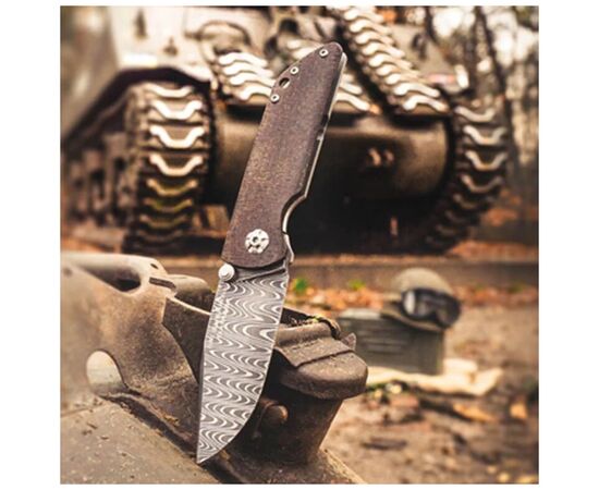 Нож Boker M4 Sherman Damascus (110662DAM), изображение 9