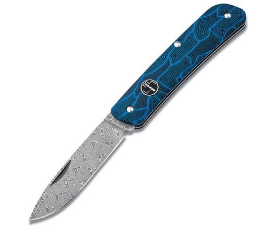 Нож Boker Plus Tech Tool Damast Blue (01BO559DAM)