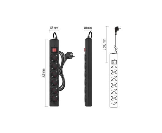 Сетевой удлинитель EMOS P54218, изображение 11