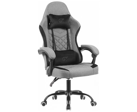 Крісло ігрове GT Racer X-2729 Dark Gray (X-2729 Fabric Dark Gray), зображення 2