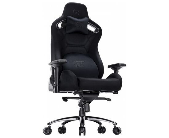 Кресло игровое GT Racer X-5166 Black (X-5166 Fabric Black), изображение 2