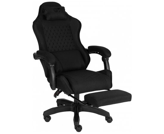 Кресло игровое GT Racer X-5166 Black (X-5166 Fabric Black), изображение 8