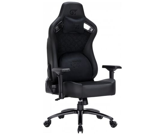 Кресло игровое GT Racer X-5184 Black (X-5184 Fabric Black), изображение 2
