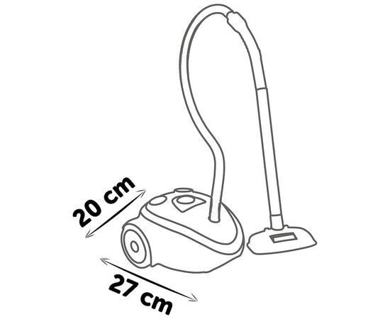 Игровой набор Smoby Пылесос Ровента со звуковым эффектом (7600330222), изображение 3