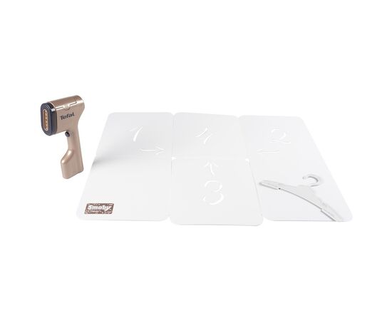 Игровой набор Smoby Тефаль с отпаривателем и органайзером для сборки вещей, с аксессуарами (7600330127)