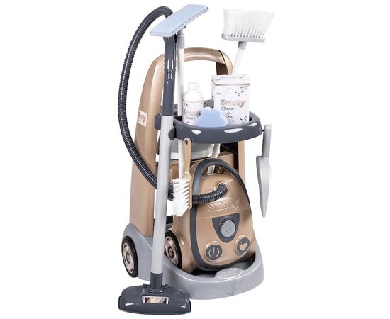 Игровой набор Smoby Тележка для уборки Ровента с пылесосом (7600330325)