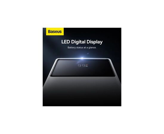 Батарея универсальная Baseus Star Lord Display 30000mAh 22.5W PD/3.0 QC/3.0 White (PPXJ080102), изображение 11