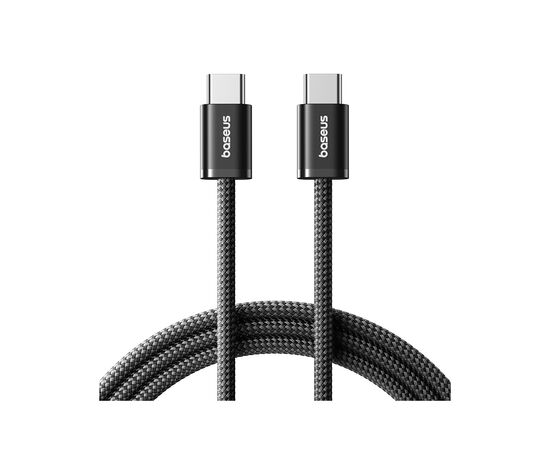 Дата кабель USB-C to USB-C 1.0m 100W (20V/5A) black Baseus (P10381400121-00)