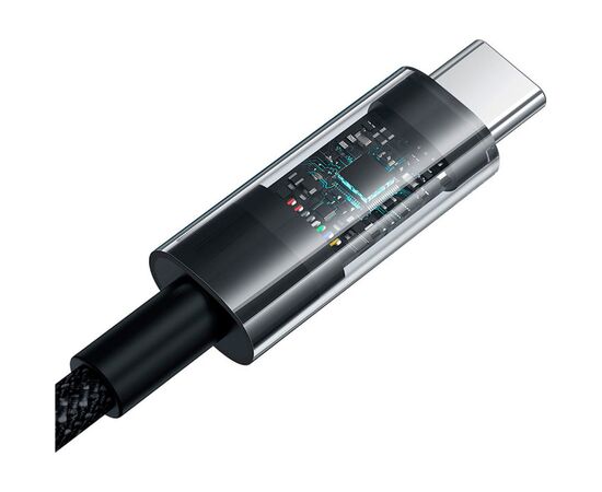Дата кабель USB 2.0 AM to USB-C 1.0m 100W (20V/5A) Baseus (P10373002111-00), зображення 3