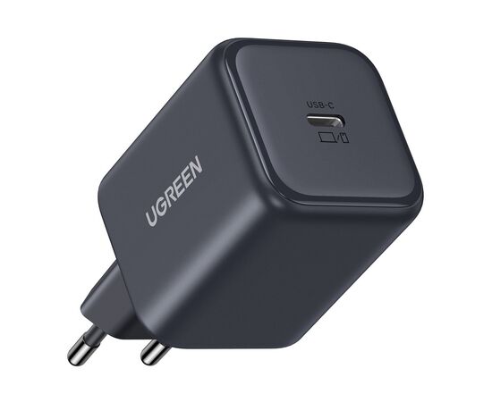 Зарядний пристрій UGREEN USB-C GaN 45W X524 black (65052), зображення 3