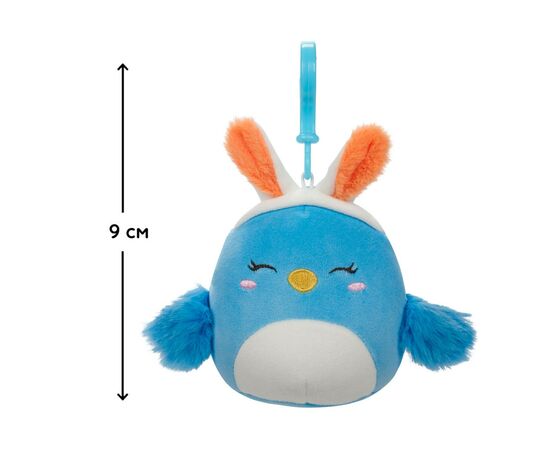 Мягкая игрушка Squishmallows на клипсе - Птичка Бебе 9 см (SQCP00183), изображение 2