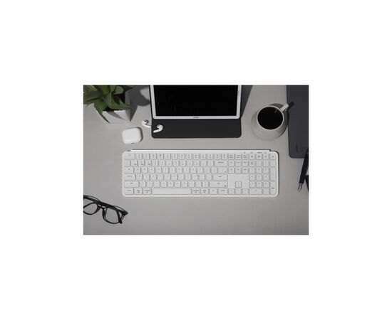 Клавіатура Keychron B6 Pro Wireless/Bluetooth/USB UA Ivory White (B6P-K8-UA), зображення 5