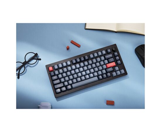 Клавіатура Keychron V1 Max Gateron Jupiter Red QMK Hot-swap Wireless/Bluetooth/USB UA Black (V1MD1_KEYCHRON), зображення 5
