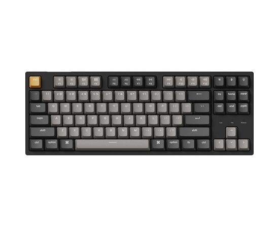 Клавіатура Keychron C1 Pro 87Key K pro Brown RGB QMK/VIA USB UA Black (C1PL3_KEYCHRON)